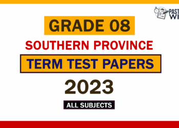 2023 Southern Province Grade 08 3rd Term Test Papers