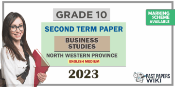 2023 Grade 10 Business Studies 2nd Term Test Paper | North Western Province