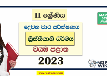 2023 Grade 11 Christianity 2nd Term Test Paper | North Western Province