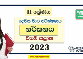 2023 Grade 11 Dancing 2nd Term Test Paper | North Western Province