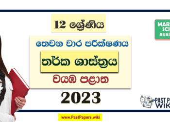 2023 Grade 12 Logic 3rd Term Test Paper North Western Province