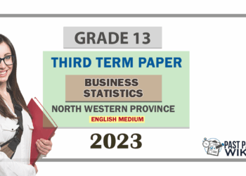 2023 Grade 13 Business Studies 3rd Term Test Paper | North Western Province - English Medium