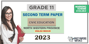 2023 Grade 11 Civic Education 2nd Term Test Paper | North Western Province