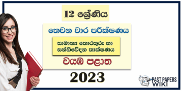 2023 Grade 12 GIT 3rd Term Test Paper | North Western Province