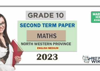 2023 Grade 10 Maths 2nd Term Test Paper | North Western Province