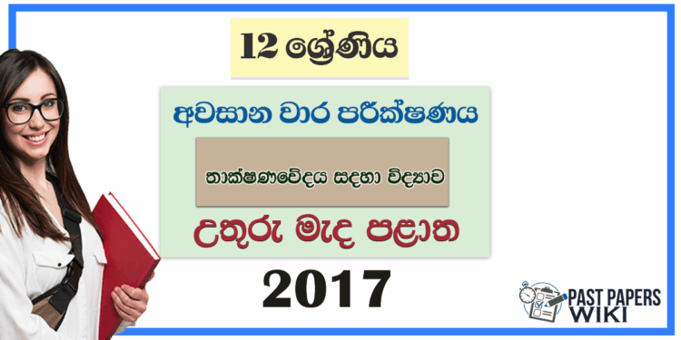 Grade 12 SFT 3rd Term Test Paper 2017 | North Central Province
