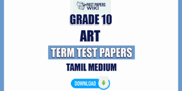 Tamil Medium Grade 10 Art Term Test Papers