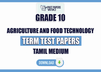 Tamil Medium Grade 10 Agriculture And Food Technology Term Test Papers