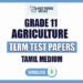 Tamil Medium Grade 11 Agriculture Term Test Papers