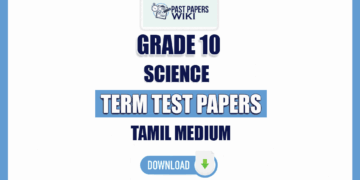 Tamil Medium Grade 10 Science Term Test Papers