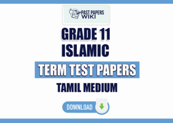 Tamil Medium Grade 11 Islamic Term Test Papers