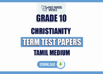 Tamil Medium Grade 10 Christianity Term Test Papers