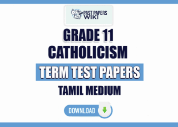 Tamil Medium Grade 11 Catholicism Term Test Papers