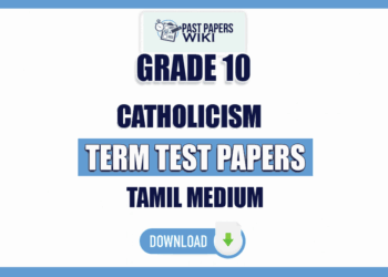 Tamil Medium Grade 10 Catholicism Term Test Papers