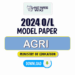 2024 A/L Agri Model Papers with Answers - Tamil Medium