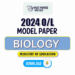2024 A/L Biology Model Papers with Answers - Tamil Medium