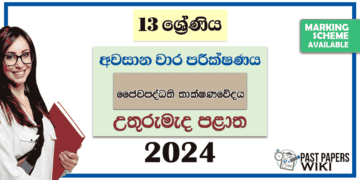2024 Grade 13 BST 3rd Term Test Paper with Answers | North Central Province