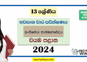 2024 Grade 13 ET 3rd Term Test Paper with Answers | North Western Province