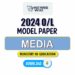 2024 A/L Media Model Papers with Answers - Tamil Medium