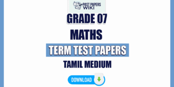 Tamil Medium Grade 07 Maths Term Test Papers