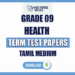 Tamil Medium Grade 09 Health Term Test Papers