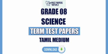 Tamil Medium Grade 08 Science Term Test Papers