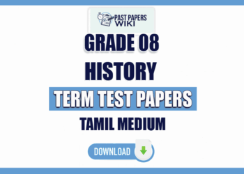 Tamil Medium Grade 08 History Term Test Papers