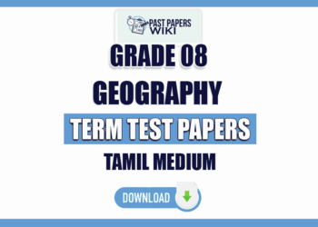Tamil Medium Grade 08 Geography Term Test Papers