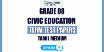 Tamil Medium Grade 08 Civic Education Term Test Papers