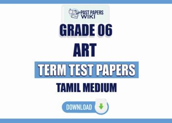 Tamil Medium Grade 06 Art Term Test Papers