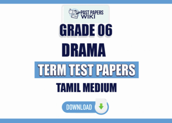 Tamil Medium Grade 06 Drama Term Test Papers