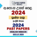 2024 A/L Past Papers and Marking Schemes(English Medium)