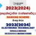 2023(2024) O/L Design, Electrical And Electronic Technology Marking Scheme | Sinhala Medium