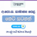 Download O/L Short Notes for All Subjects