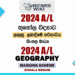 2024 A/L Geography Marking Scheme