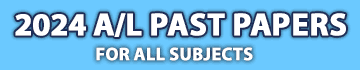 GCE A/L Past Papers And Answers