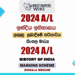 2024 A/L History of India Marking Scheme