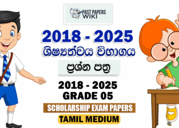 Tamil Medium Grade 5 Scholarship Exam Past Papers and Answers