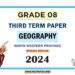 North Western Province 2024 Grade 08 Geography 3rd Term Test Paper | English Medium