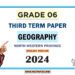 North Western Province 2024 Grade 06 Geography 3rd Term Test Paper | English Medium