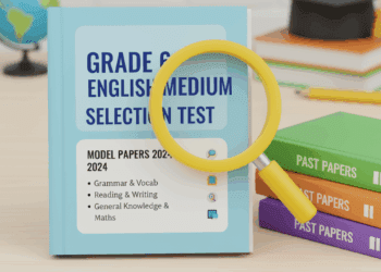 Grade 6 English Medium(Bilingual) Selection Test Model Papers