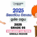 Shishyathwa Paper 2025 - Grade 5 Scholarship Exam Past Paper