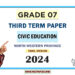 North Western Province 2024 Grade 07 Civic Education 3rd Term Test Paper | Tamil Medium