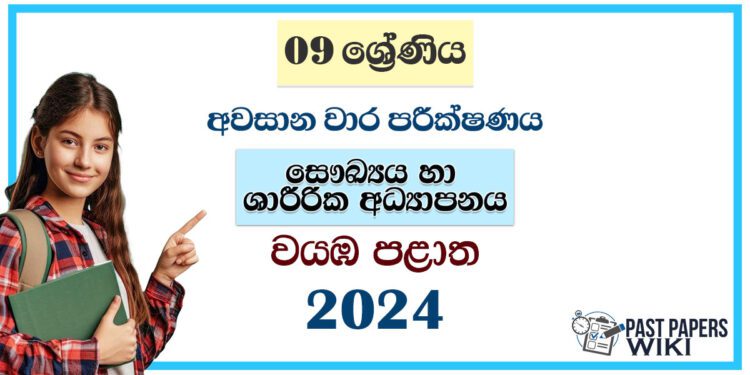 North Western Province 2024 Grade 09 Health 3rd Term Test Paper | Sinhala Medium