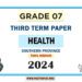 Southern Province 2024 Grade 07 Health 3rd Term Test Paper | Tamil Medium