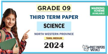 North Western Province 2024 Grade 09 Science 3rd Term Test Paper | Tamil Medium