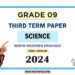 North Western Province 2024 Grade 09 Science 3rd Term Test Paper | Tamil Medium