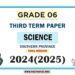 Southern Province 2024 Grade 06 Science 3rd Term Test Paper | Tamil Medium