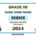 Southern Province 2024 Grade 08 Science 3rd Term Test Paper | Tamil Medium