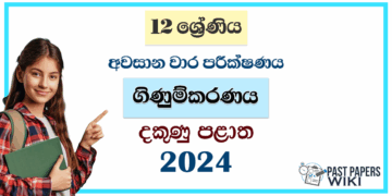 2024 Grade 12 Accounting 3rd Term Test Paper | Southern Province